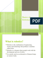 Basics of Robotics