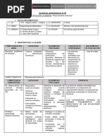 Sesión de Aprendizaje #3, 4 Razonamiento Matematico Induccion