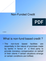 Non-Funded Credit (Bank Guarantee)