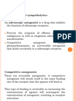 SY - Medichem I - Adrenergic Blockers