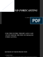 Demand Forecasting