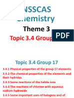 NSSCAS Chemistry Theme 3 Topic 3.4