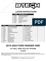 Ford Installation Instruction