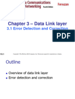 Lesson 3.1 Error Detection Correction