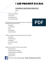 Foundation Module Questions 2018 D'23