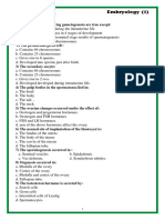 Anatomy Exam Embryology With Answers