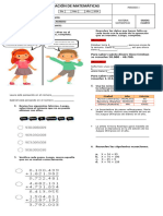 Evaluacion de Matematicas 4 I 2024