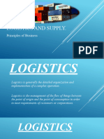 Logistics and Supply Chain