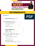 Chapter 4 DETERMINANT