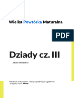 Notatki WielkaPowtorkaMaturalna Dziady 3