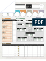 Fallout Organic Character Sheet