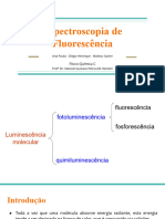 Espectroscopia de Fluorescência 