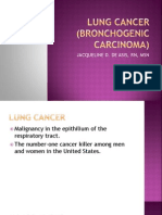 Lung Cancer (Bronchogenic Carcinoma)