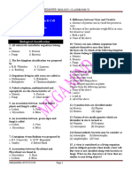 Biology Test-1