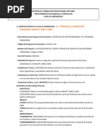 GUIA 4 Riesgo de La Operación Financiera Sarlaft, Saro