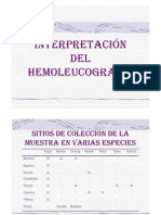 Interpretacion Hemoleucograma