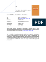 Delima2018 Effect of Adsorption of Polyethylene Glycol (PEG), in Aqueous Media, To Improve Cellulose Nanostructures Stability.