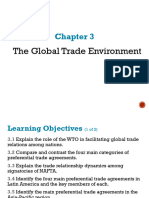 INTMKT Chapter 03 The Global Trade Environment