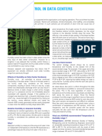 Humidity Control in Datacenters