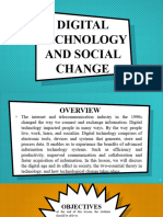 Week 6 - Digital Technology and Social Change