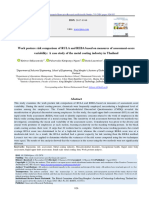 Work Posture Risk Comparison of RULA and REBA Base