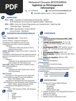 Mohamed Oussama Boussabnia CV