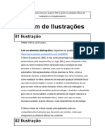 Modelo de Album de Ilustrações