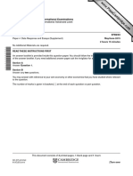 Cambridge International Advanced Level