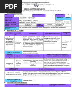 Sesión de Aprendizaje 06 1° y 2°