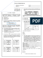 11° Math Prueba Por Competencias I Trimestre