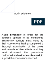 Audit Evidance