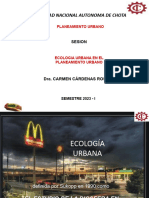 Sesion 4 Parte 1° Ecologia Urbana