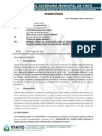 Informe de Justificacion Sistema Riego