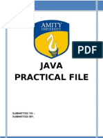 Java Practical File