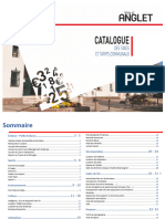 Catalogue Des Tarifs 2022-2023 Anglet