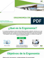 Ergonomía en El Trabajo - EDEMSA PERÚ S.A.