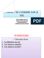 L'Mpact de L'Homme Sur Le SOL: Benlakbir Adnane Mohamed Haddade Islam Hamdani Abdessssamad Jadare