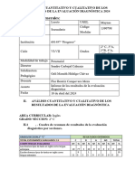 INFORME Del Análisis Cuantitativo y Cualitativo de Los Resultados de La Evaluación Diagnóstica INGLES 2024 - 601497