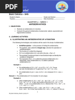 Smile Basic Calculus q4 Week 1