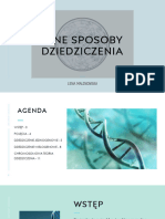 Genetyka - Sposoby Dziedziczenia