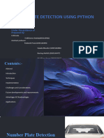 Number Plate Detection Using Python