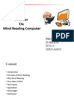 Mind Reading PPT Sreeja