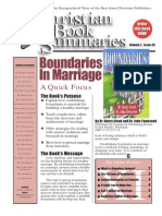 Boundaries in Marriage - Summary of The Book