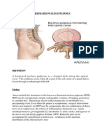 Herniated Nucleus Pulposus