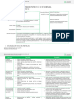 Ejemplo de Proyecto en El Nivel Primaria: 1. Ideación (Visión General Del Proyecto)