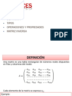 Clase Teórica Nº1 - Matrices