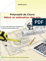 Polycopie de Cours Metre Et Estimation D