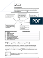 IGCSE Physics Worksheet-Measurement