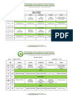 Class Sched Teachers Program - Videña