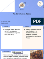 9 - As Revoluções Russas